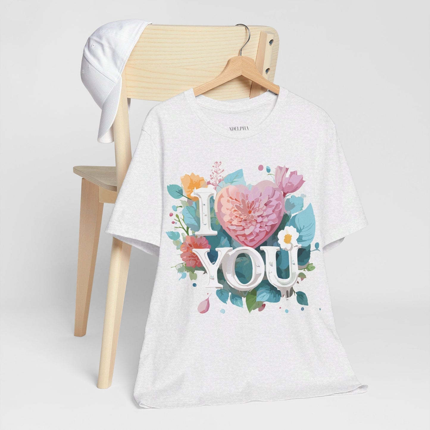 Valentine Graphic T Shirt Unisex Jersey Short Sleeve Tee With Adelpha Artwork Design