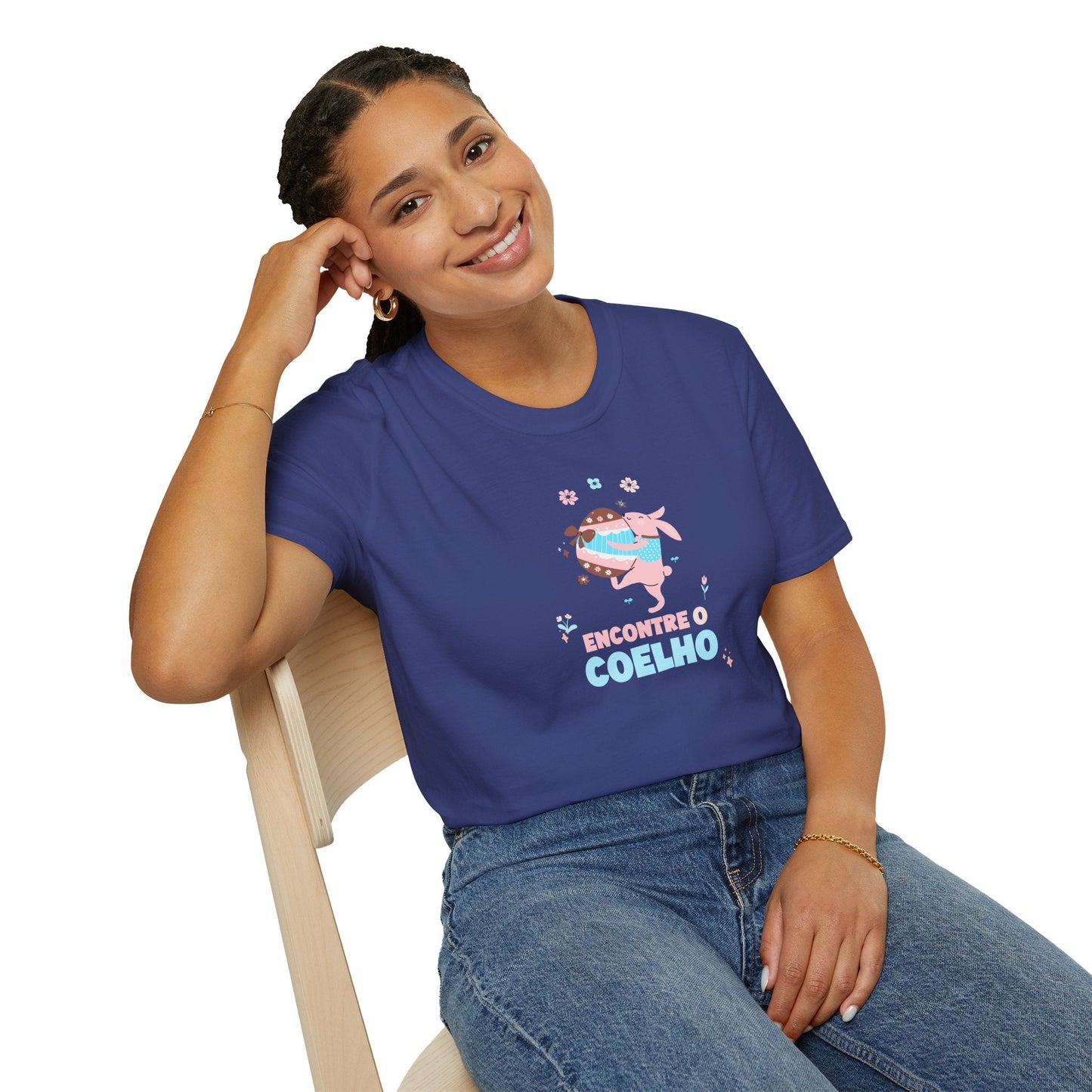 Easter Bunny T Shirt Unisex Easter Design Tee Shirt With Signature Prints Gildan Softstyle 64000