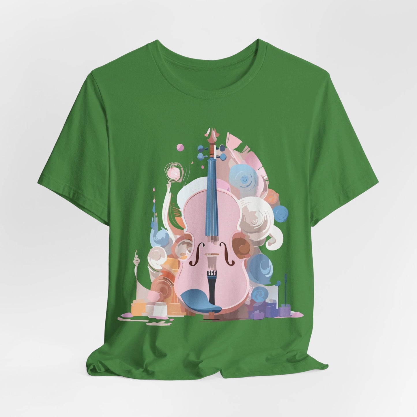 Music T Shirt Unisex Graphic Tee Vintage Inspired Artwork By Adelpha Short Sleeve