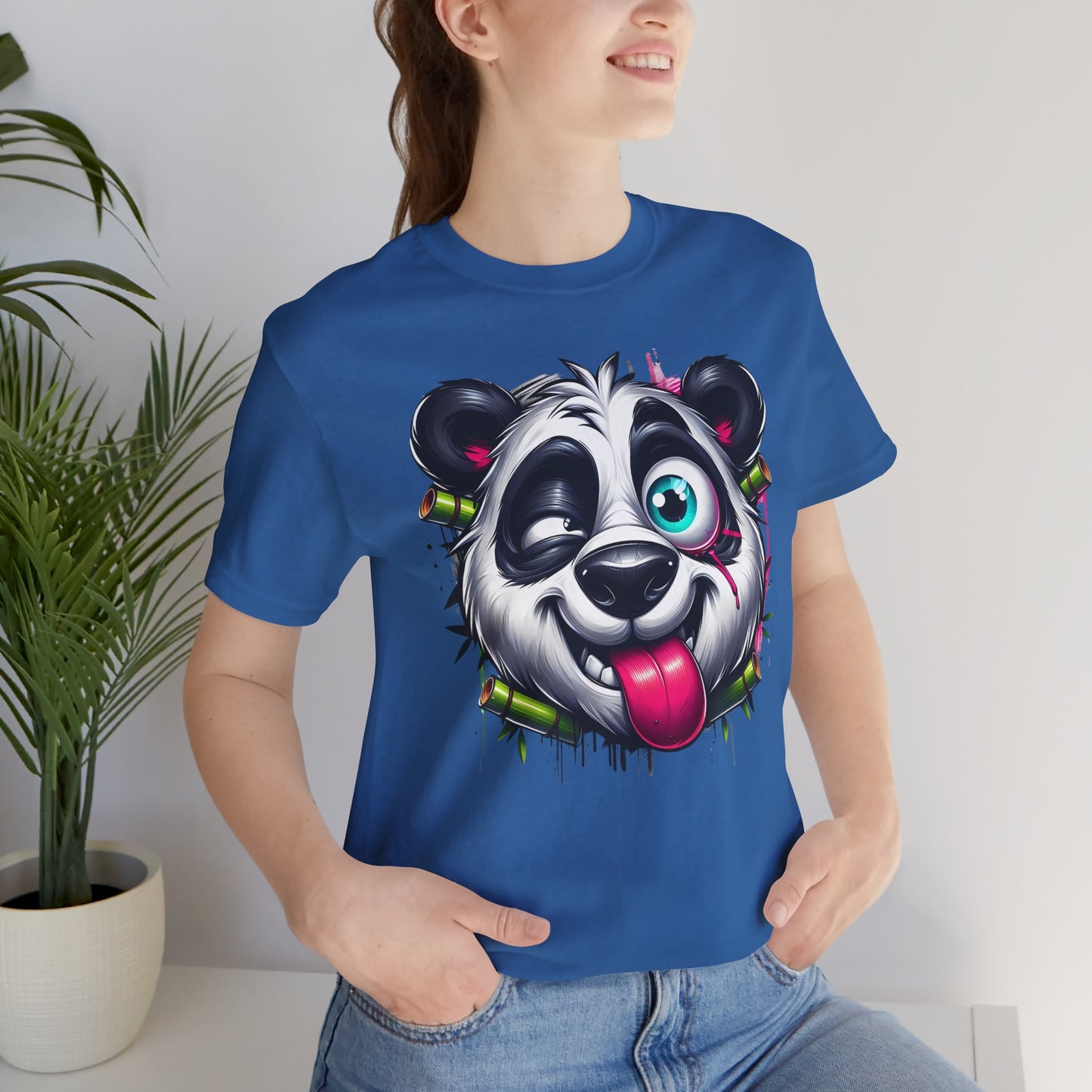 DiDi Panda Shirt, Funny Animal T-Shirt, Cartoon Top, Funny Panda Tee Shirt, Animal Tees, Art Design T-Shirt, Graphic Tee