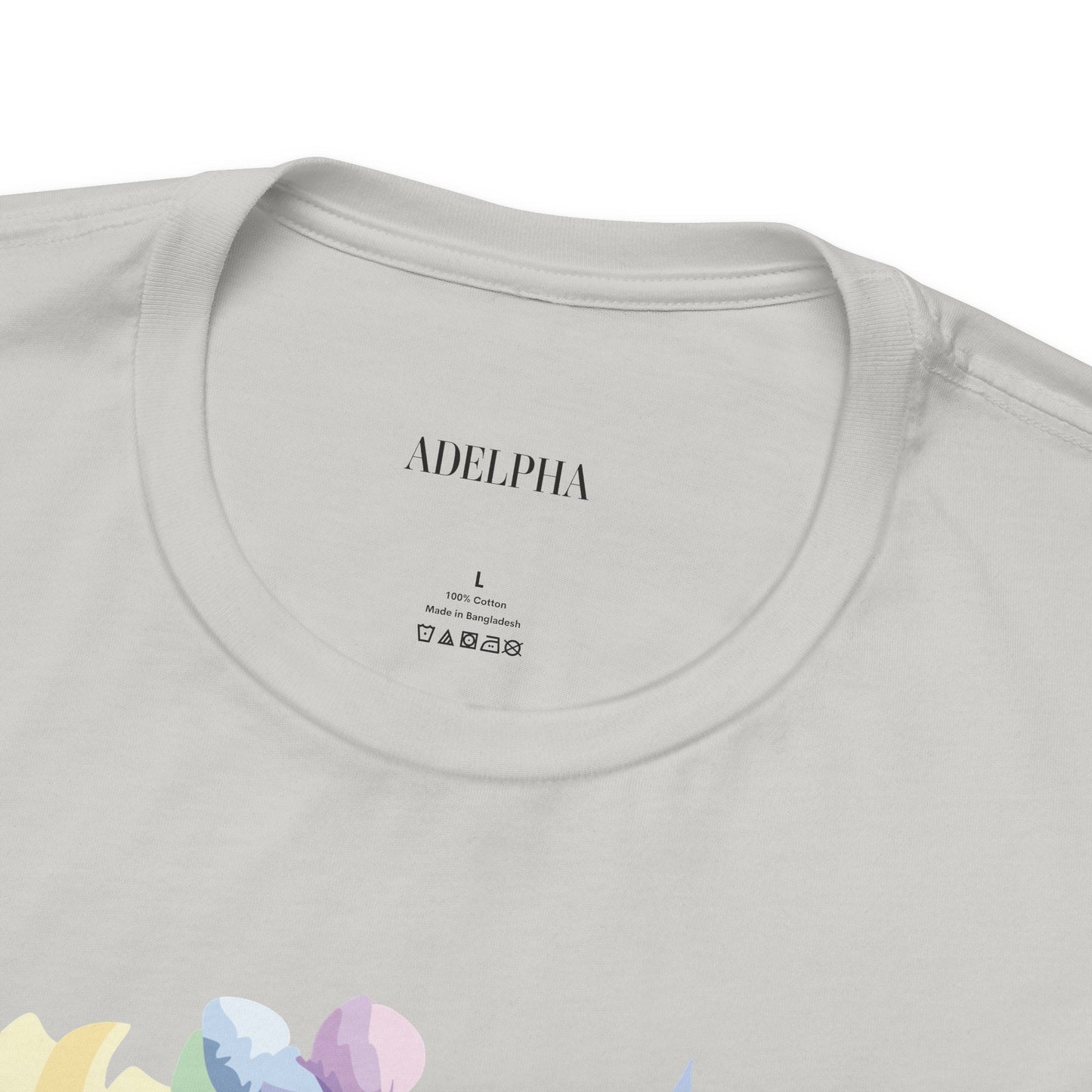 Unisex Letter Q Graphic Tee By Adelpha Vintage Inspired Art Design Short Sleeve Shirt
