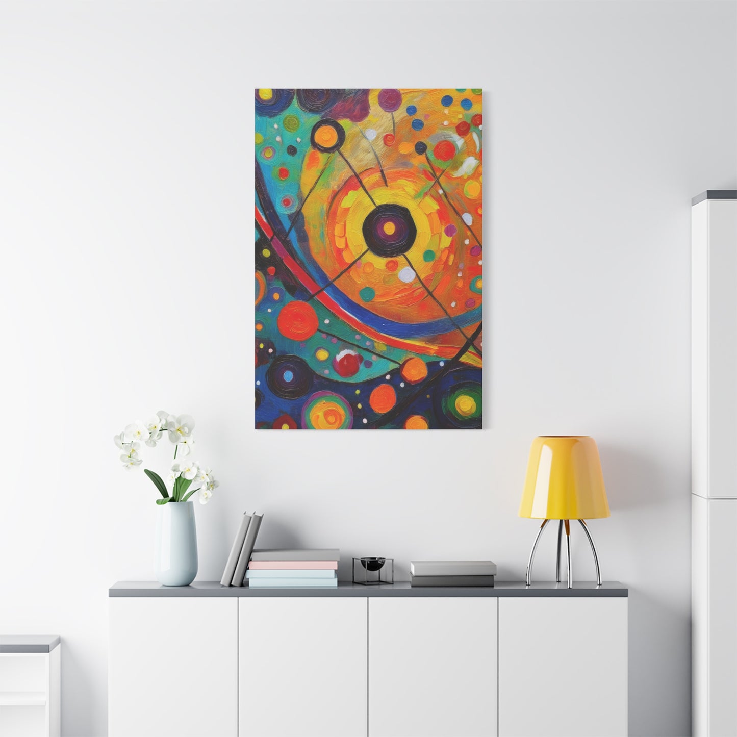 Abstract Oil Painting Print Canvas 20x24,20x30,24x30 24x32,24x36,30x40 32x48,36x48,40x60 Pine-Wood Inner Frame ABS-133