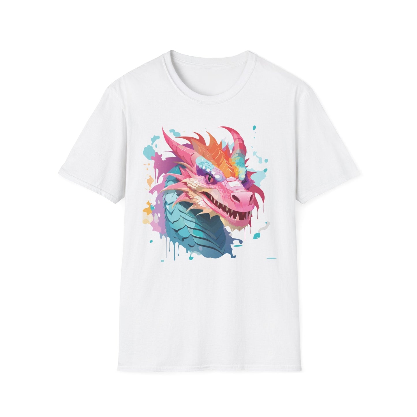 Dragon T Shirt Unisex Dragon Graphic Tee Softstyle 64000 Lightweight Comfort Durable Breathable