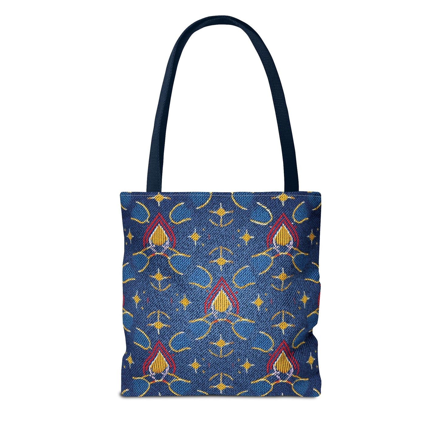 DIWALI DENIM PRINT CANVAS BAG HIGH-QUALITY 100% SPUN POLY 3 SIZES BAG-205-25