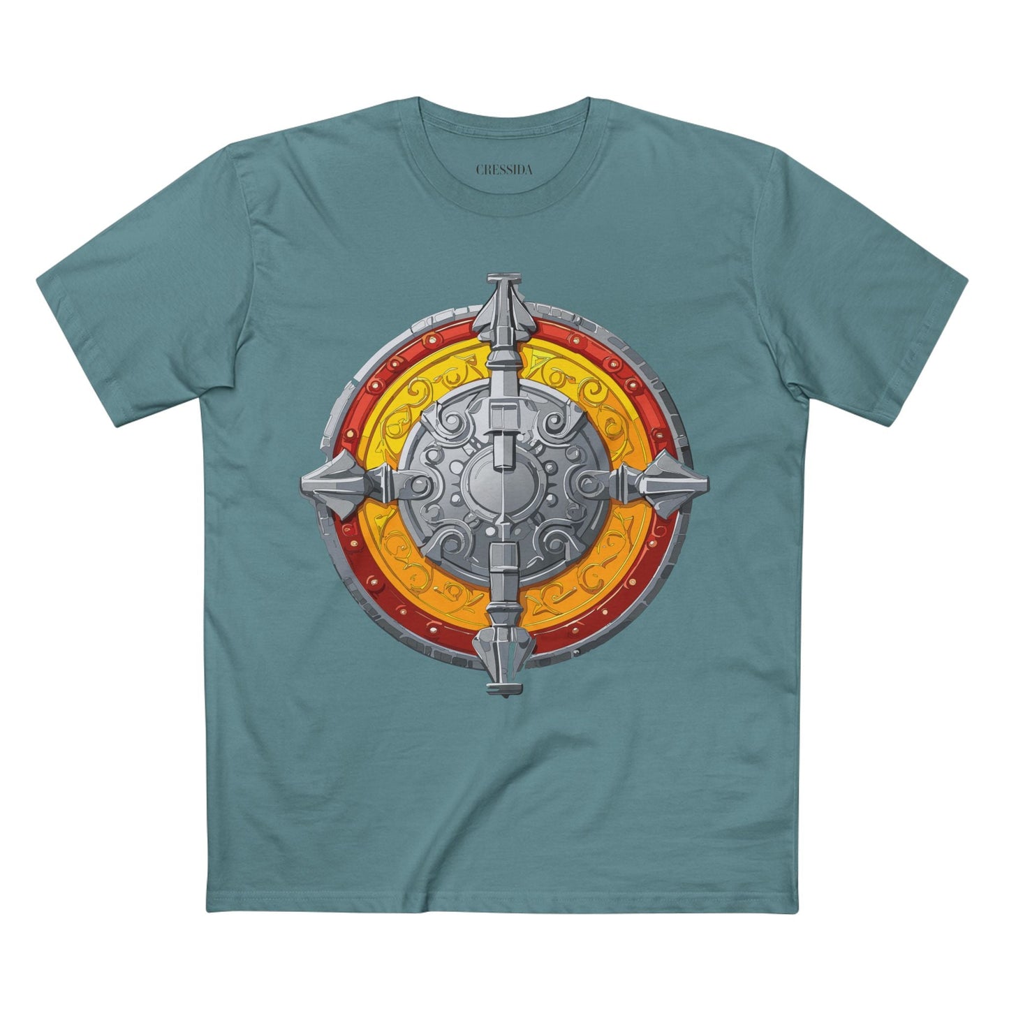 Antique Gold Coin Graphic Design T-Shirt Unisex 100 Cotton With Golden Print Artwork Tee 13