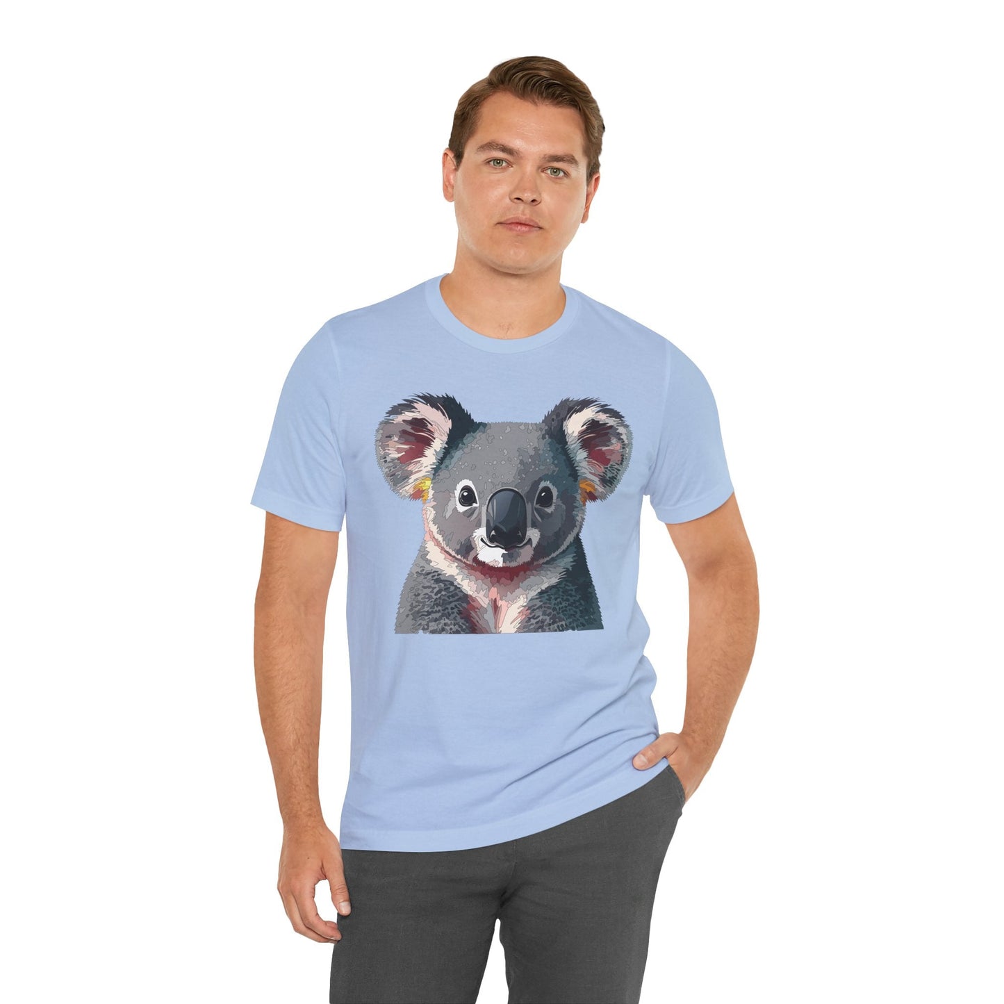 Unisex Animal Print Tee Shirt With Animals Art Design And Wildlife Graphic Comfortable Everyday Wear