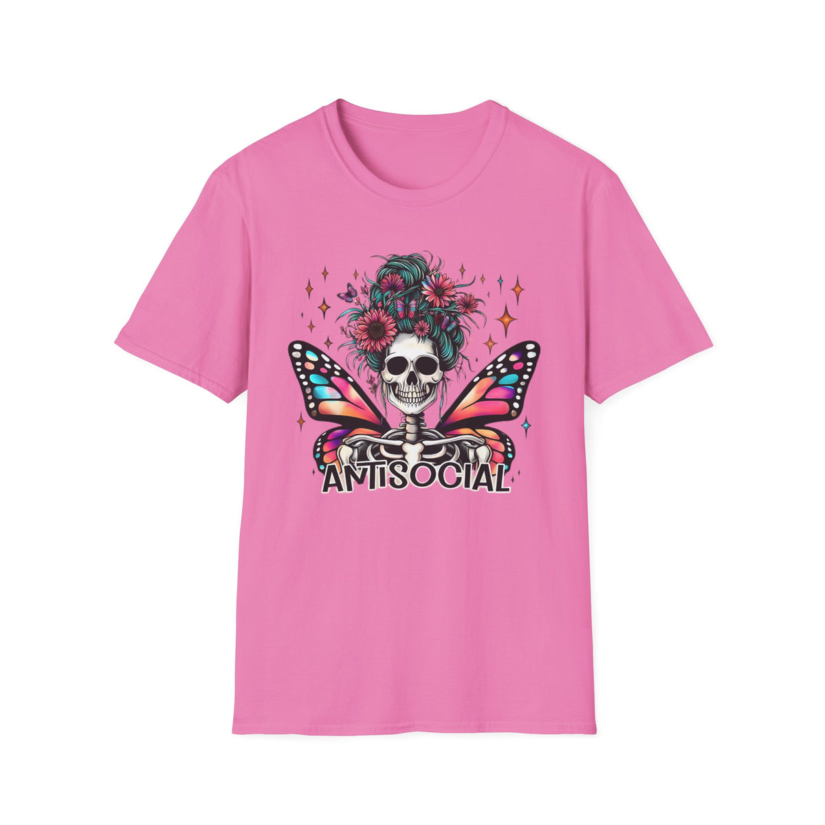 Skull Skeleton Graphic Tee Gildan Unisex 100 Cotton Tee Shirt m44