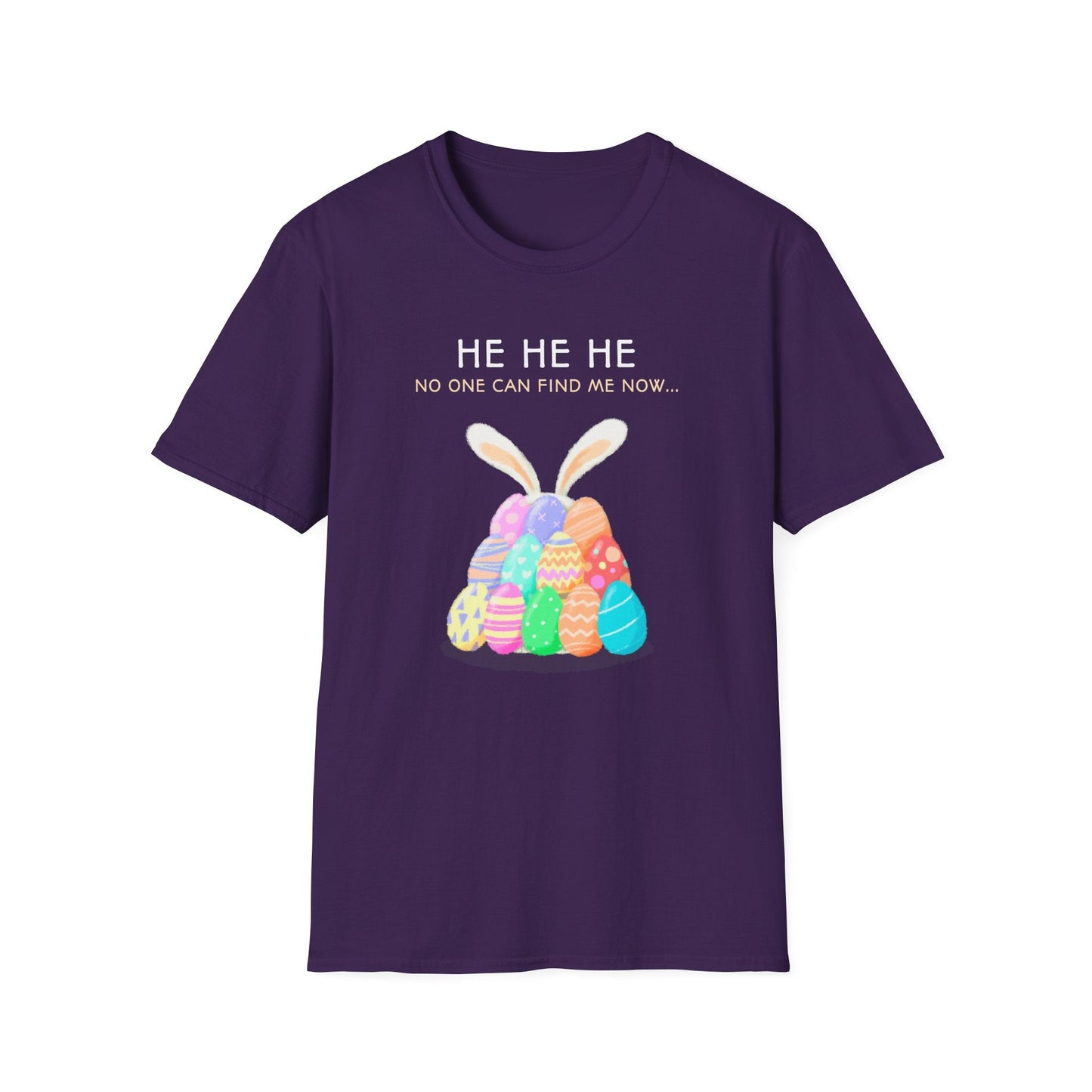 Easter Egg T Shirt Unisex Softstyle 100 Percent Ring Spun Cotton Easter Design Tee