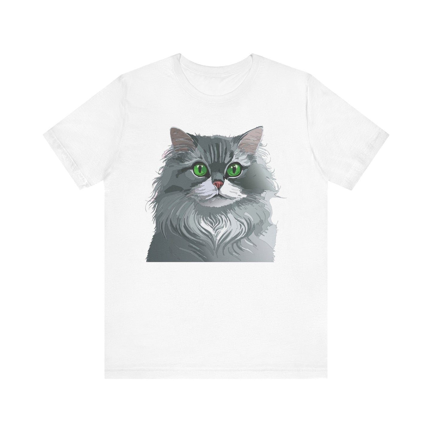 Unisex Animal Shirt With Art Design Animals Tee Short Sleeve Jersey Style Wild Animals Shirt