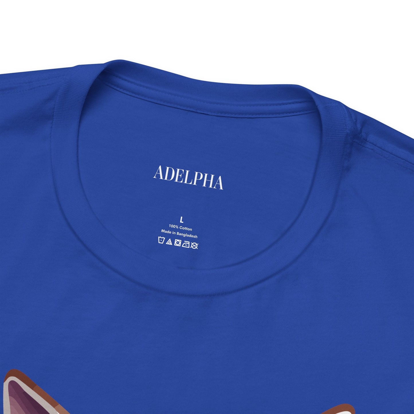Adelpha Unisex Vintage Inspired Graphic Tee With Original Art Design Short Sleeve