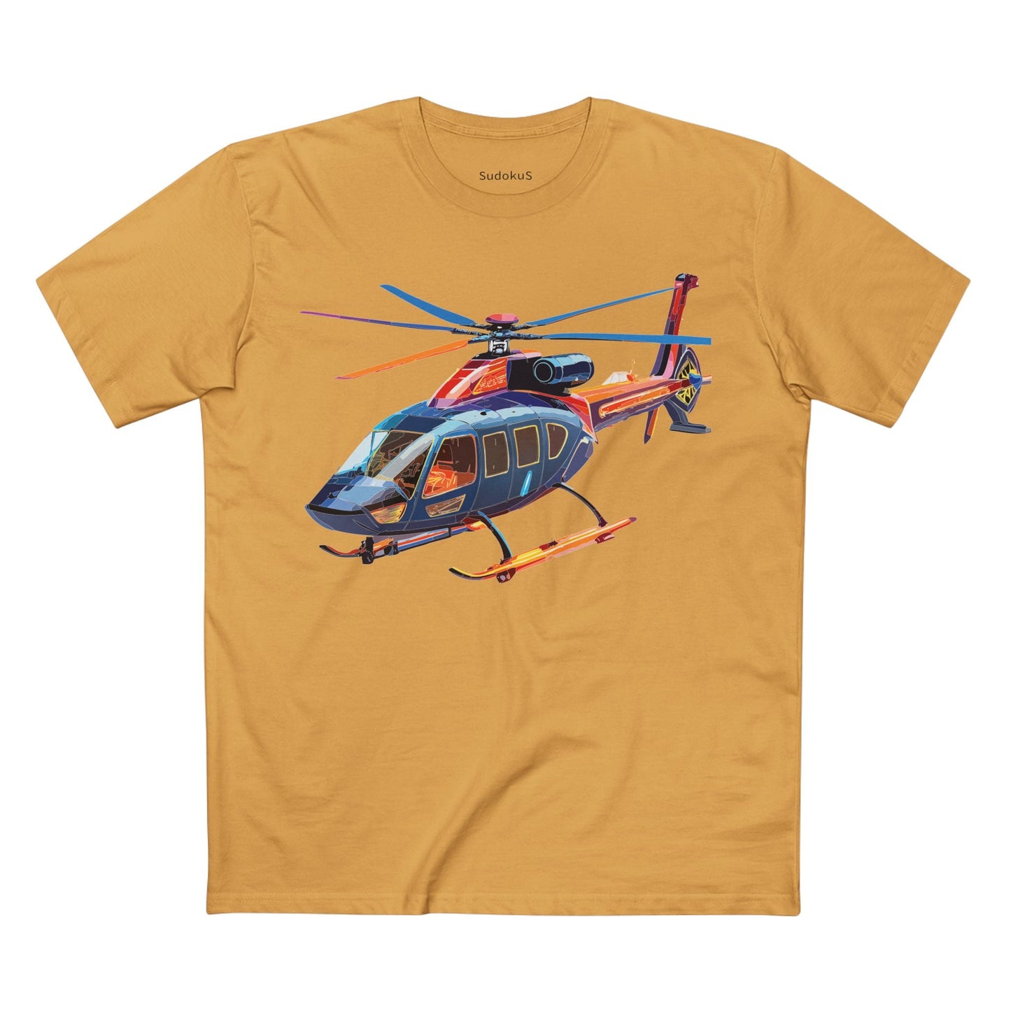 Chopper Graphic Unisex 100 Cotton Staple Tee 9