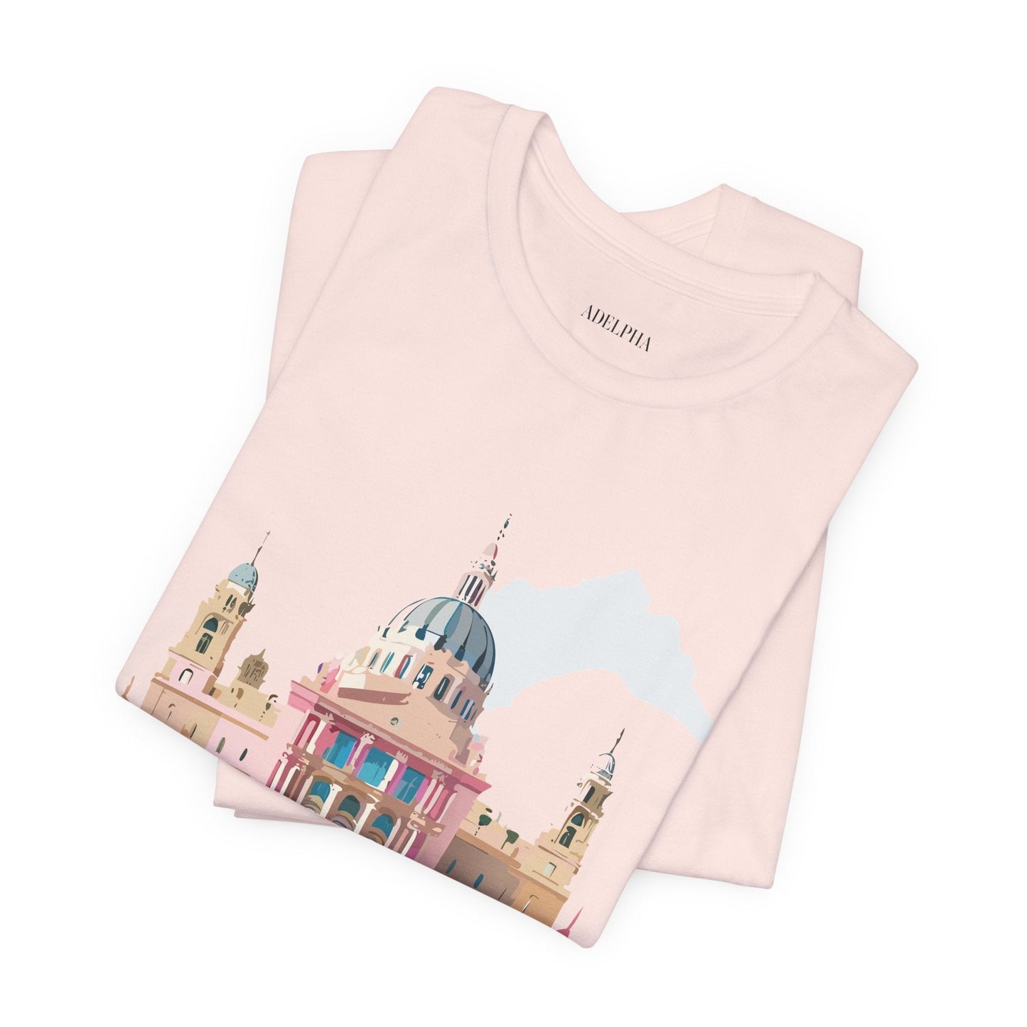 Madrid Tourist Shirt Graphic Tee Unisex Vintage Inspired Adelpha Art Design Tee Collection
