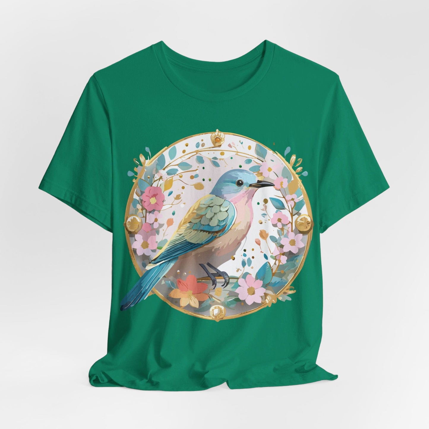 Adelpha Medallion Graphic T Shirt Unisex Short Sleeve Vintage Inspired Artwork Tee