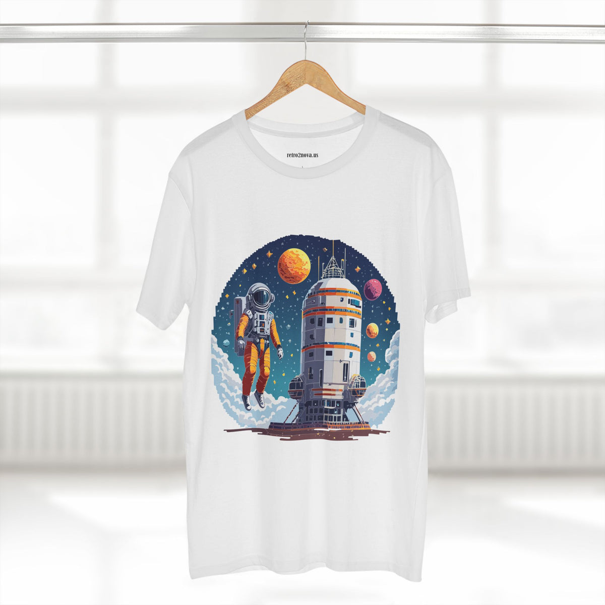 Cosmos Astronaut Graphic Tee Staple Unisex 100 Cotton Tee Shirt - CS-33