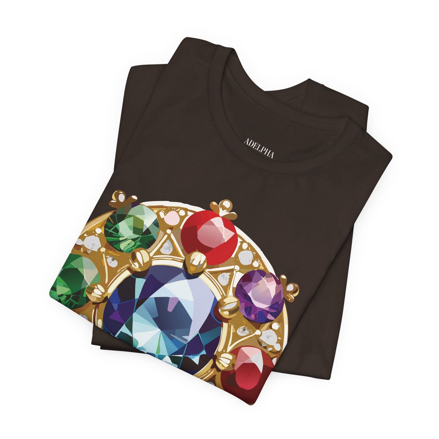 Jewelry Graphic Unisex 100 Cotton Vintage Treasure Art T-Shirt 39