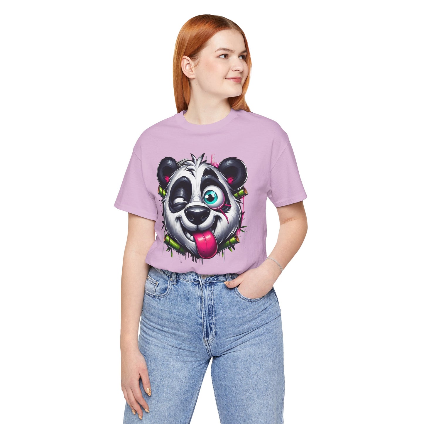 DiDi Panda Shirt, Funny Animal T-Shirt, Cartoon Top, Funny Panda Tee Shirt, Animal Tees, Art Design T-Shirt, Graphic Tee