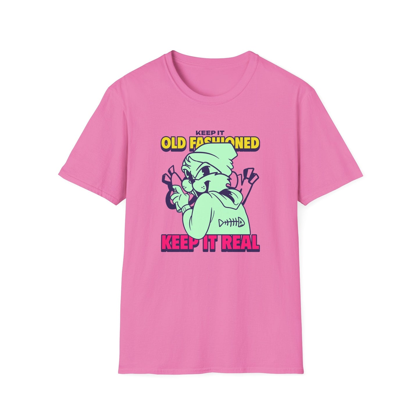Funny Animals Tees Unisex T Shirt Gildan Softstyle 64000 100 Percent Ring Spun Cotton
