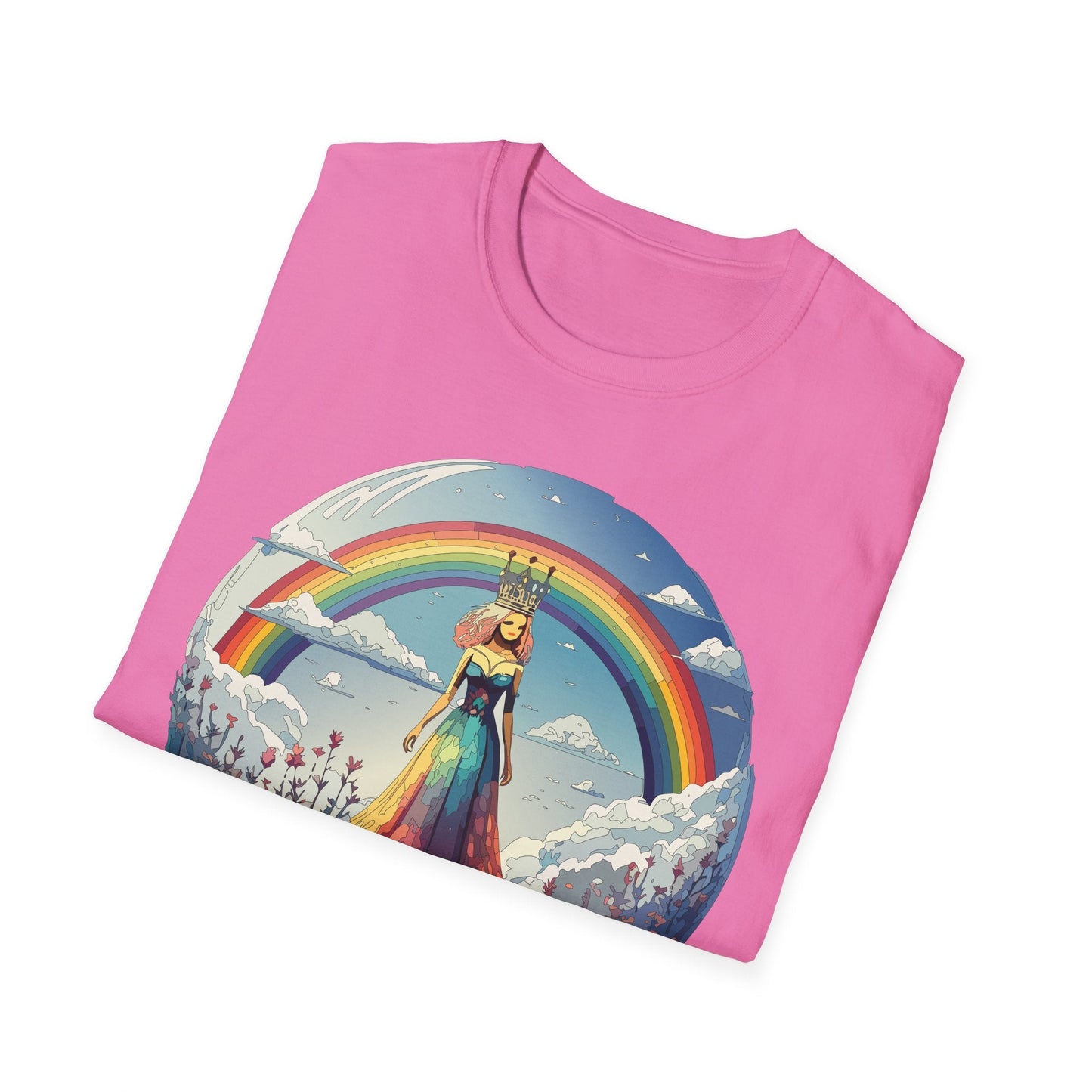 Womens Graphic T Shirt Art Design Tee Softstyle 64000 100 Percent Cotton Comfort