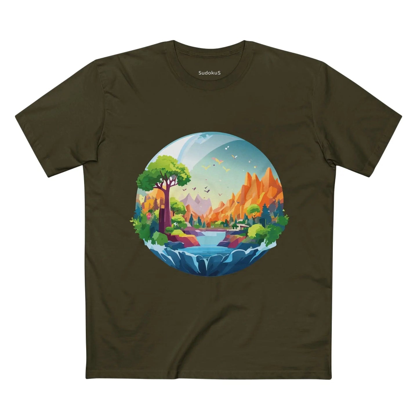 Fantasy Graphic Unisex 100 Cotton Staple Tee 12