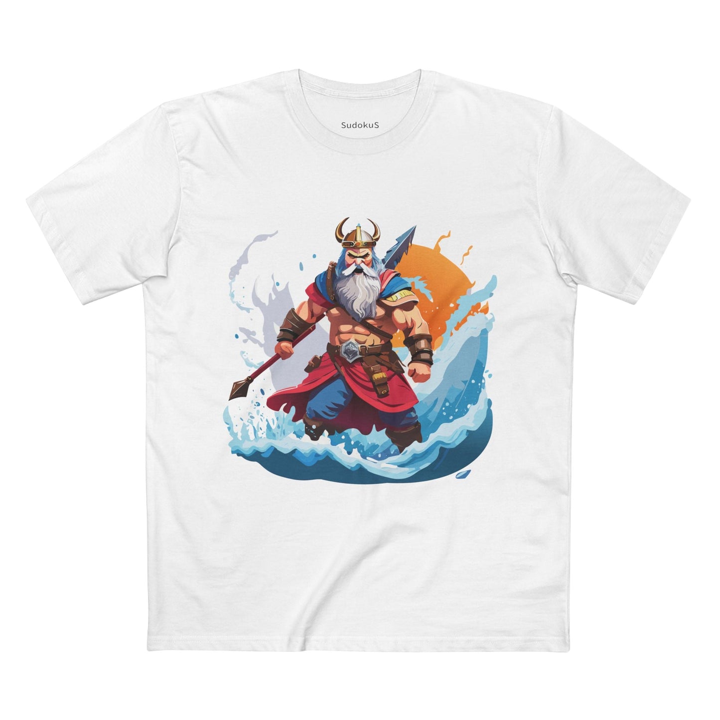 Viking Graphic Unisex 100 Cotton Staple Tee 16