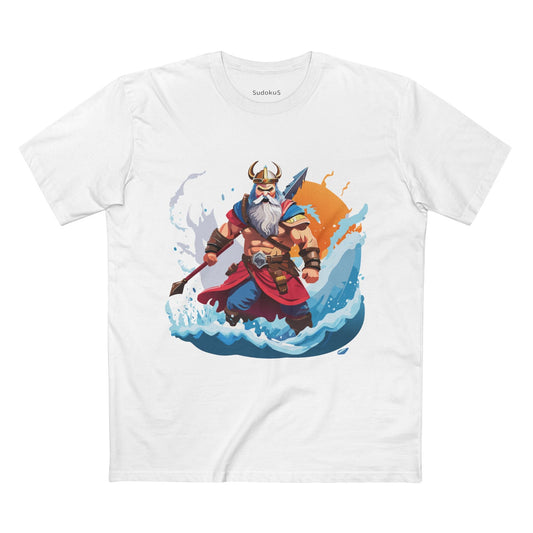 Viking Graphic Unisex 100 Cotton Staple Tee 16