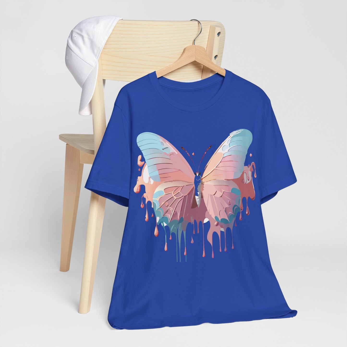 Butterfly Graphic Tee Unisex Adelpha Vintage Inspired Art Design Shirt