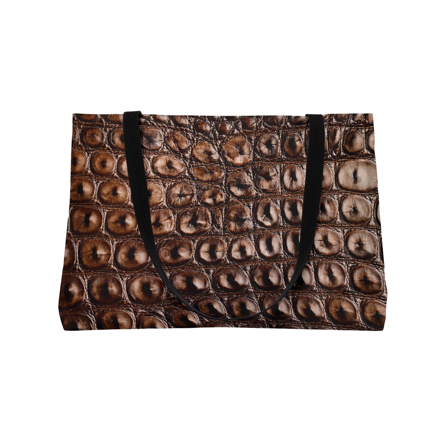 Leather Print Big Bag High-Quality 100% Spun Poly 24x13 Canvas Art Bag L-16