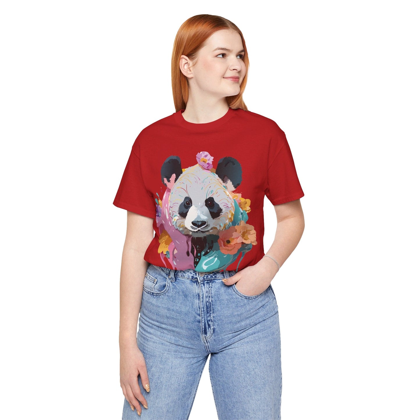 Panda Graphic Tee From Adelpha Unisex Jersey Short Sleeve Vintage Inspired Shirt