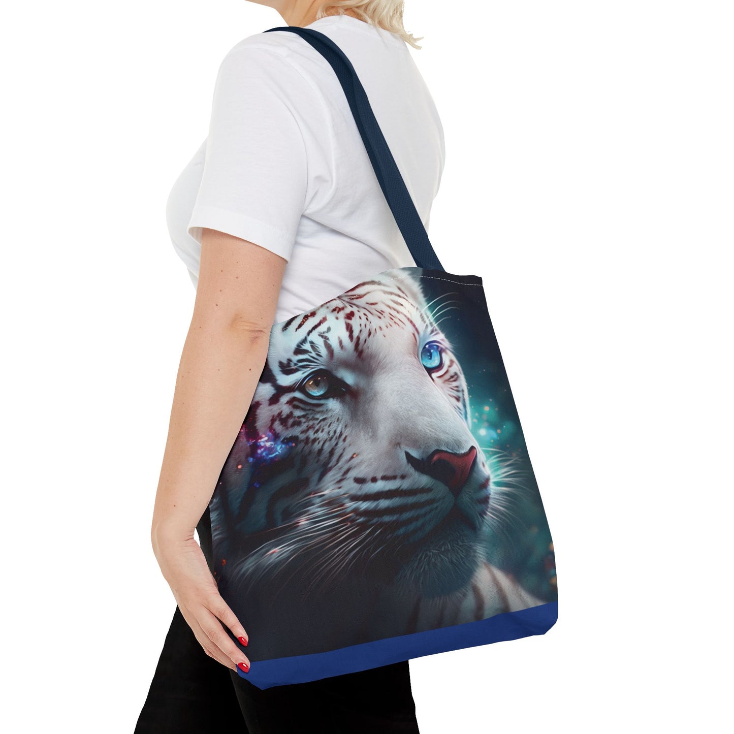 Bolsa de lona con estampados de animales 