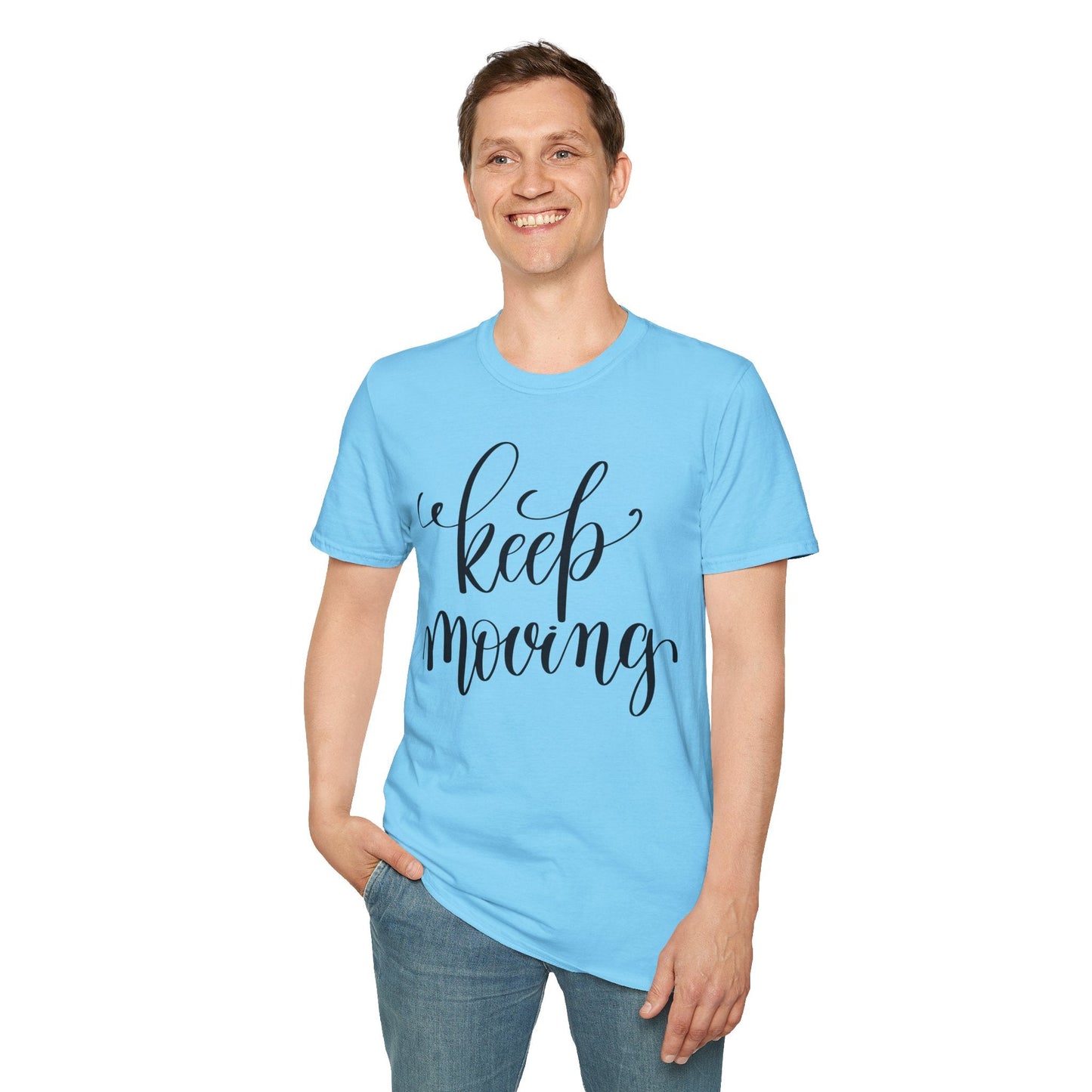 Positive Slogan T Shirts for Everyday Motivation Unisex Softstyle 64000 Tee with Positive Quotes