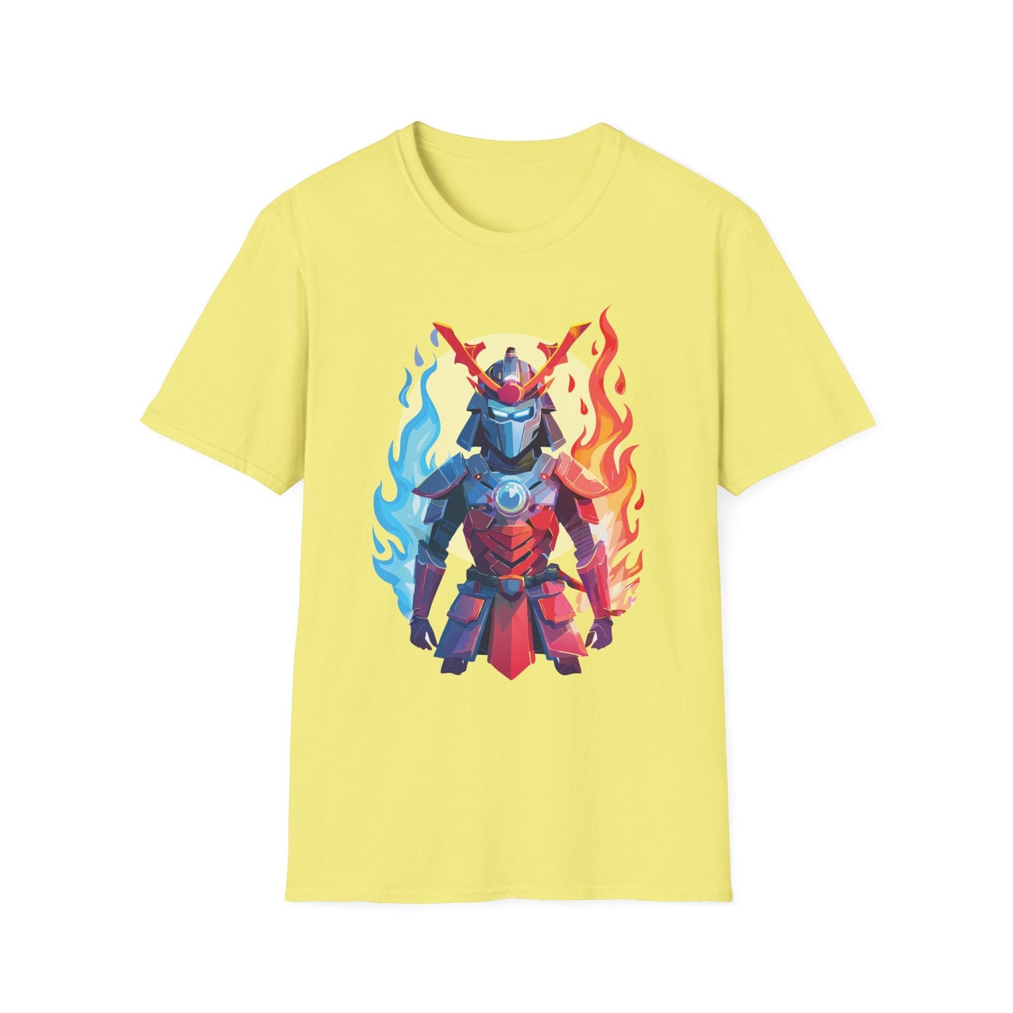Samurai Shirt Unisex T Shirt Softstyle Ring Spun Cotton Gildan 64000 100 Percent Cotton Tee
