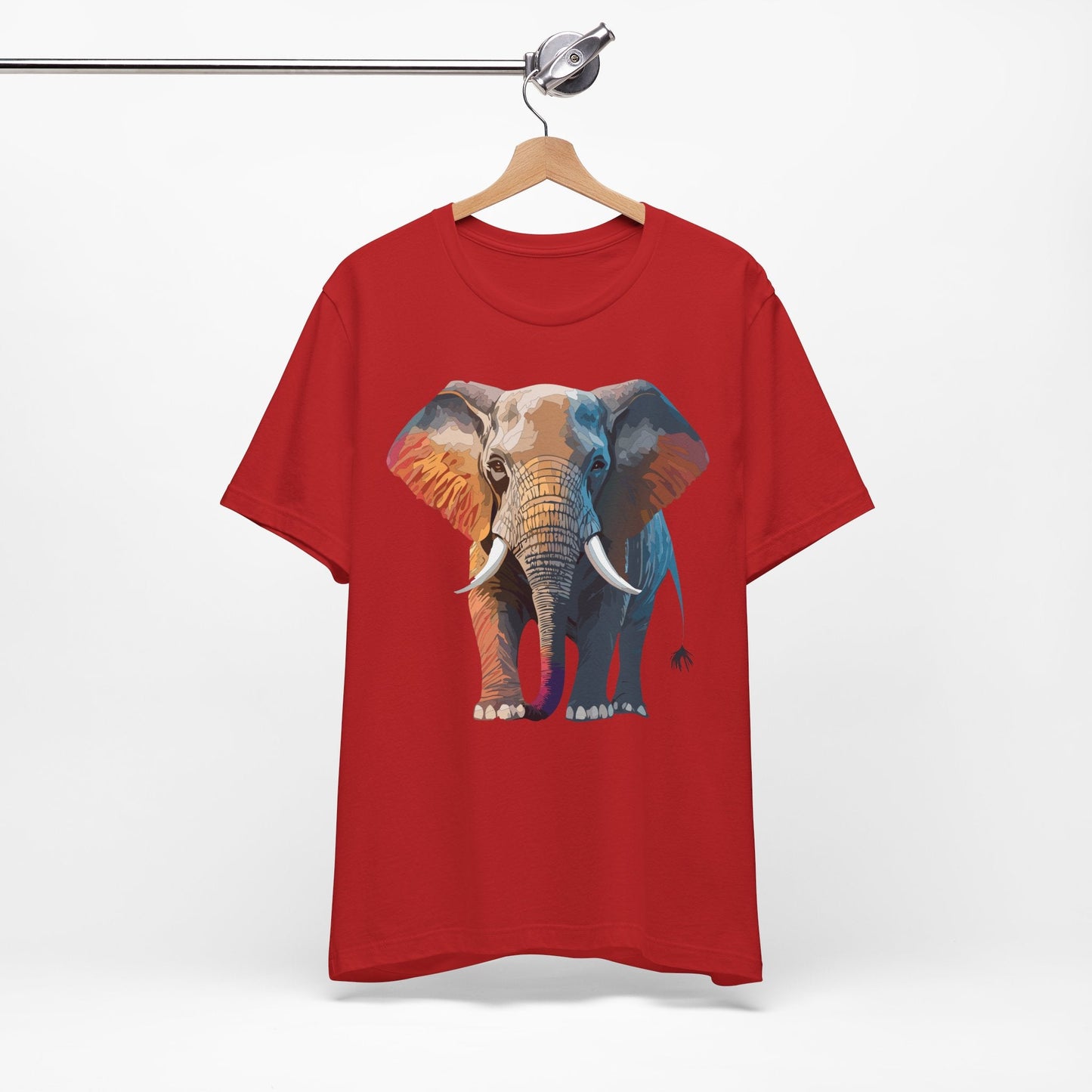Unisex Animal Shirt With Animals Art Design Graphic Tee Short Sleeve Wild Animals