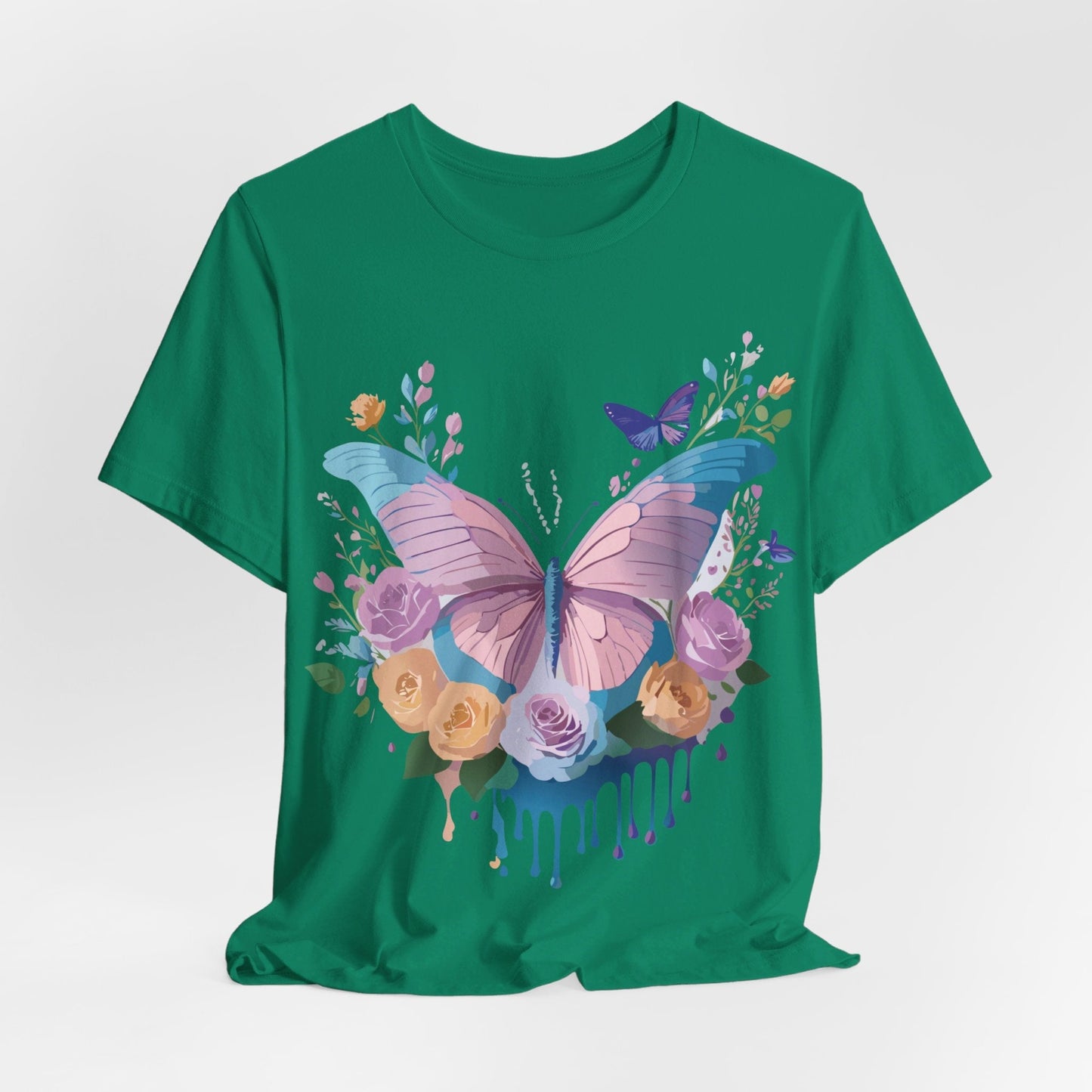 Adelpha Unisex Graphic Tee With Vintage Inspired Artwork Short Sleeve