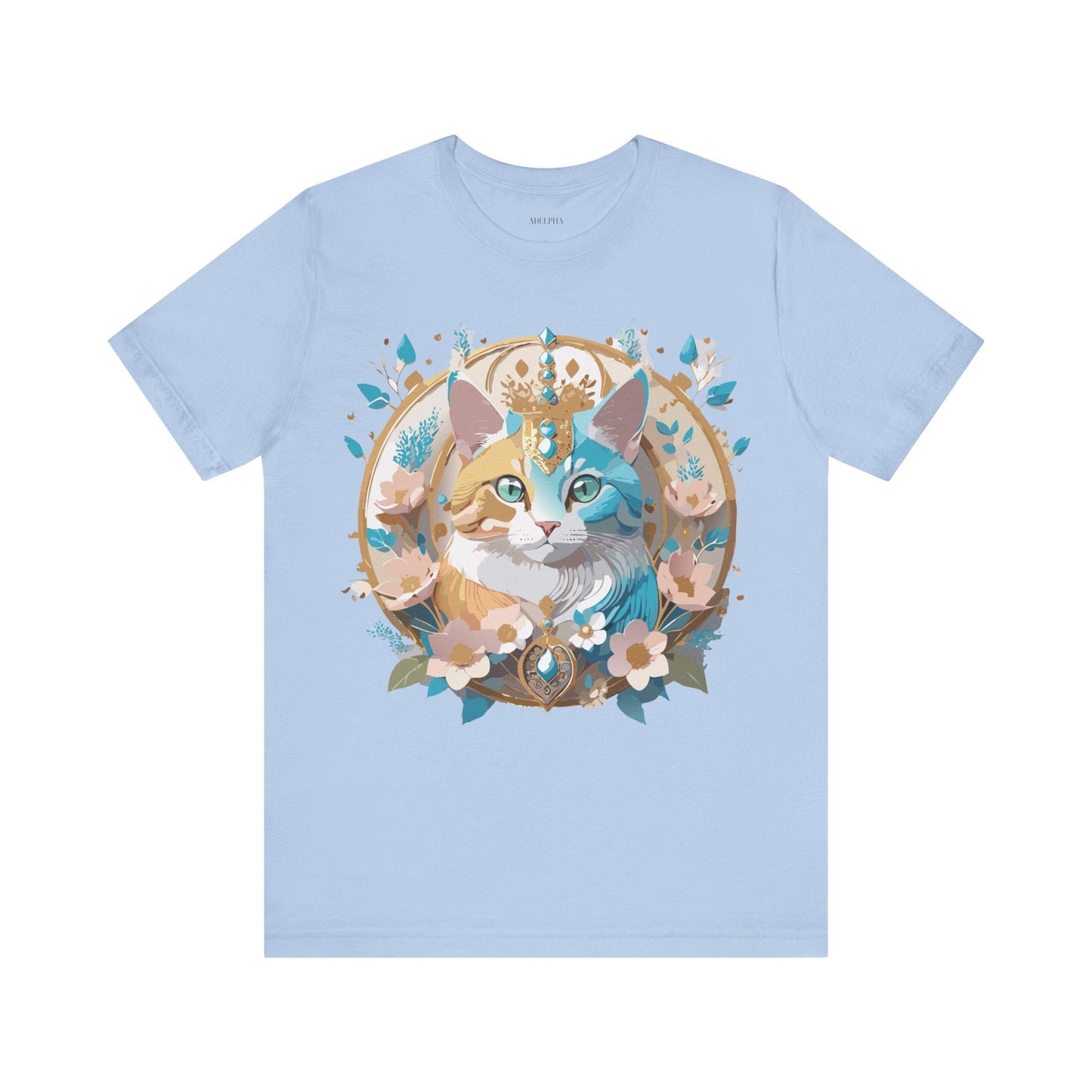 Adelpha Medallion Graphic Tee Unisex Short Sleeve Vintage Inspired Original Art Design
