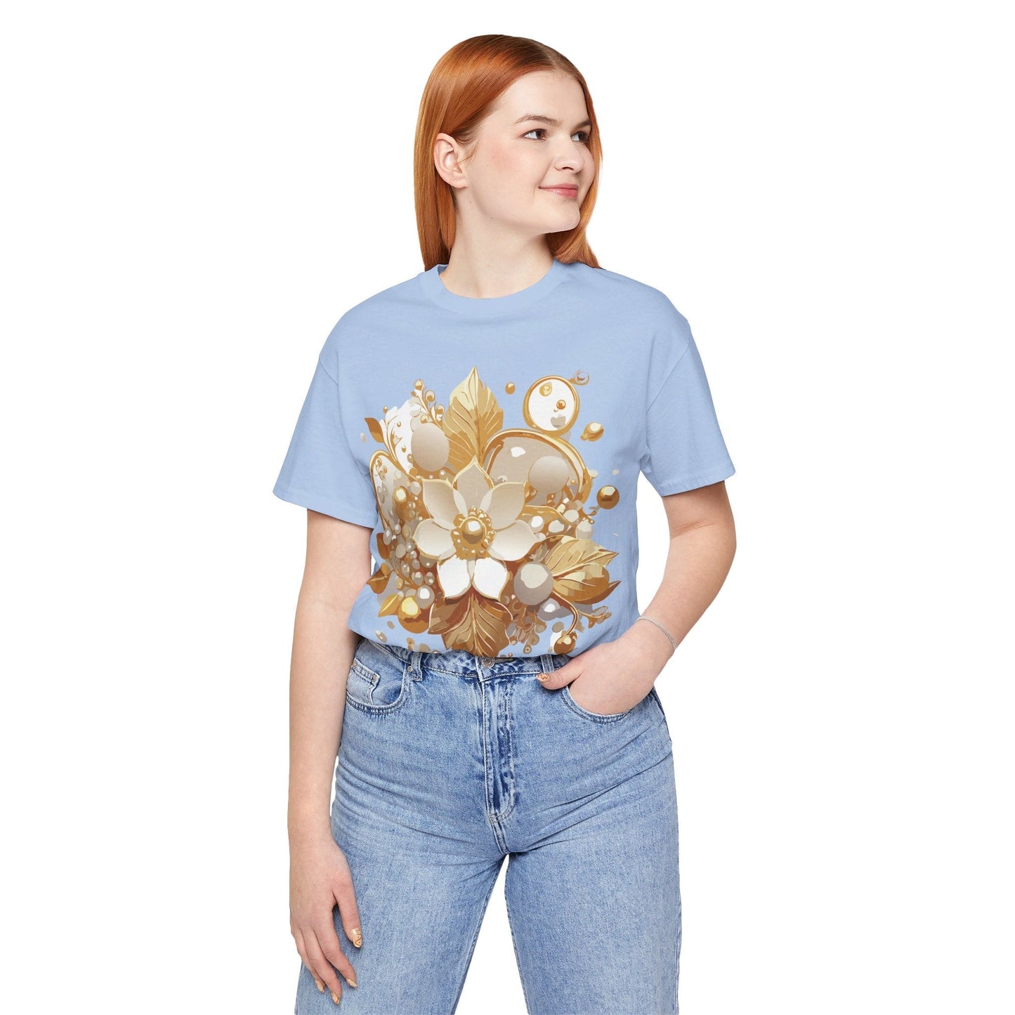 Jewelry Graphic Unisex 100 Cotton Vintage Treasure Art T-Shirt 22