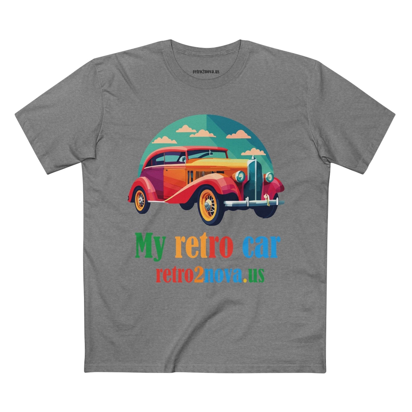 Retro Car Tee Vintage Auto Shirt RC20 Unisex Premium Cotton Art Design From Our Exclusive Collection