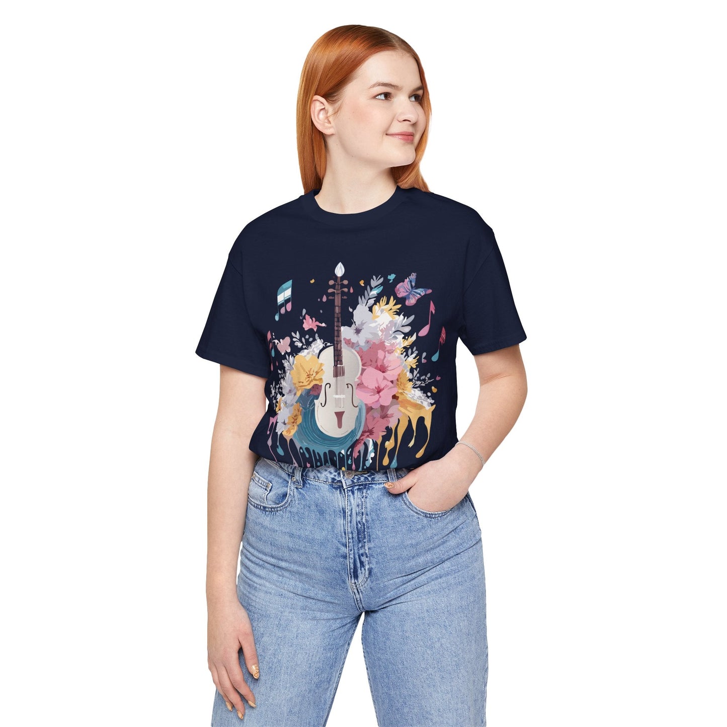Adelpha Graphic T Shirt Unisex Short Sleeve Jersey Tee With Vintage Inspired Artwork