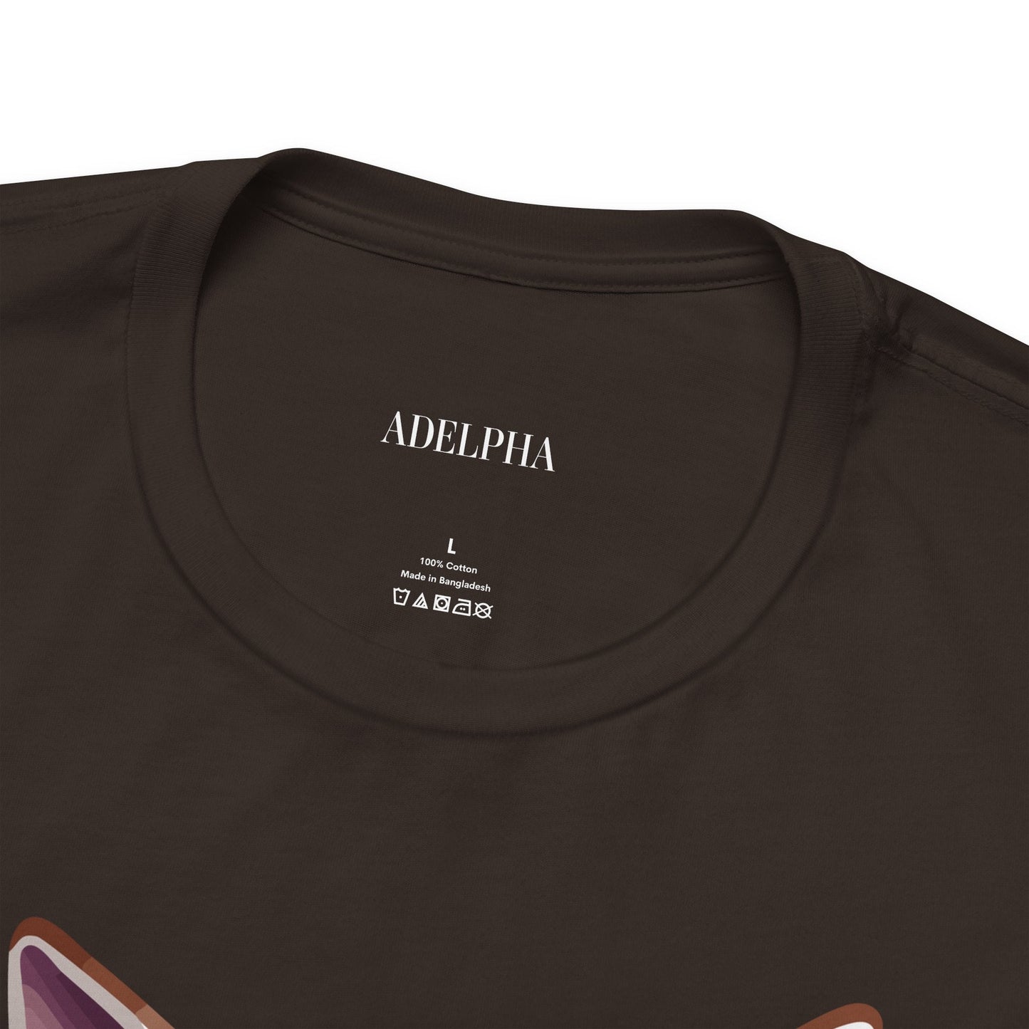 Adelpha Unisex Vintage Inspired Graphic Tee With Original Art Design Short Sleeve