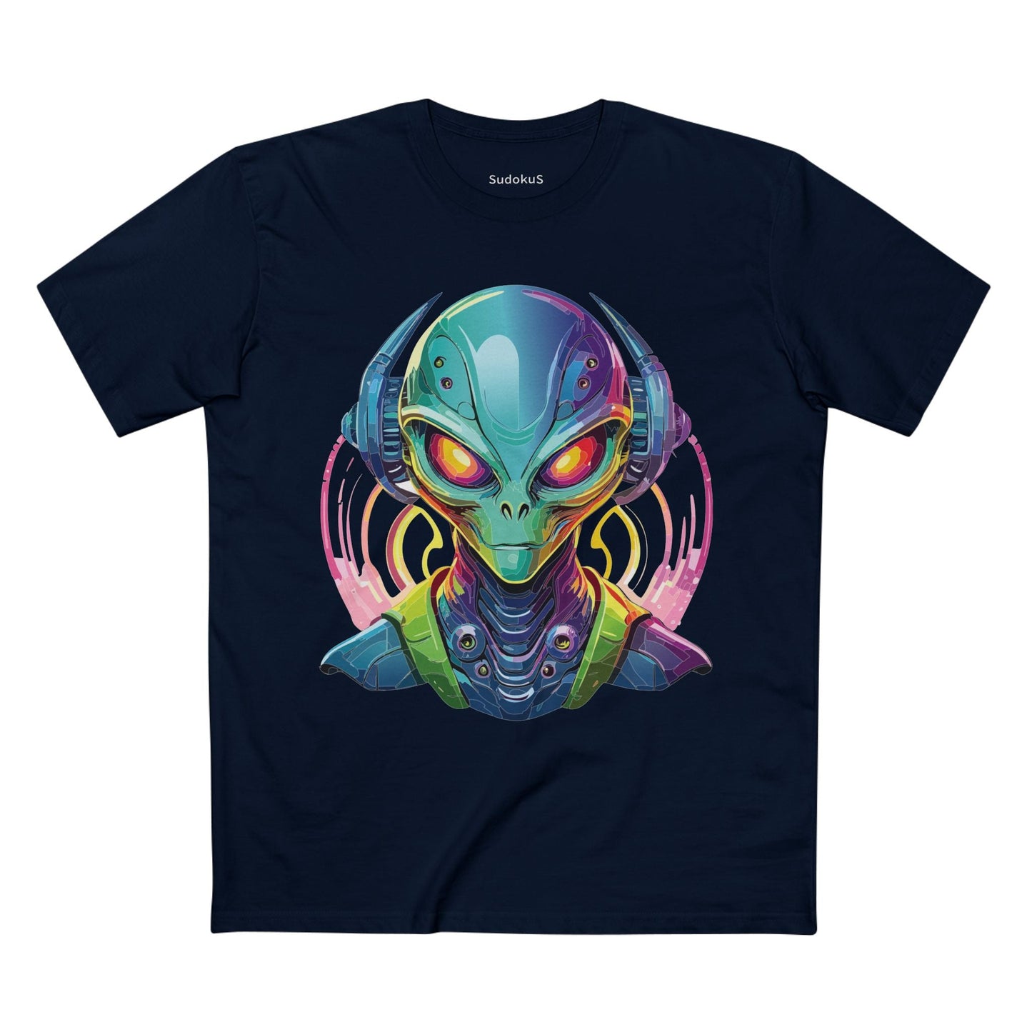 Aliens Graphic Unisex 100 Cotton Staple Tee 16