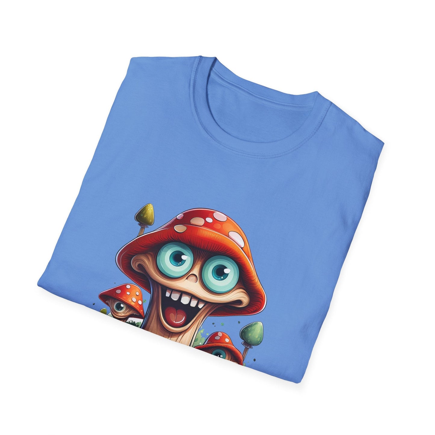 Mashroom Tee Shirt Unisex Funny Mushroom Design Softstyle Tee One Hundred Percent Ring Spun Cotton