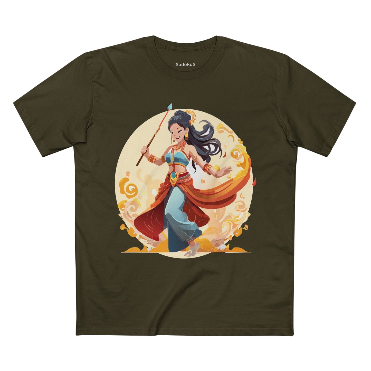 Dancer Graphic Unisex 100 Cotton Staple Tee 14