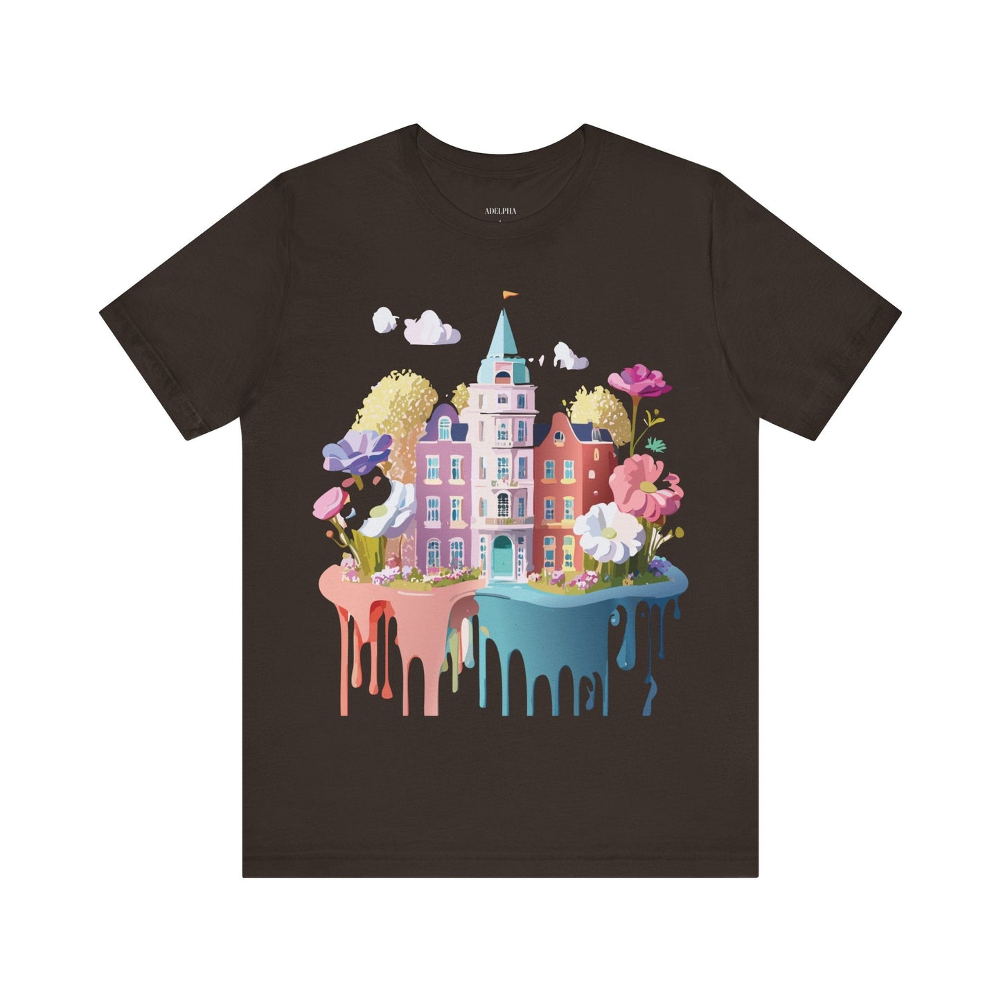 Amsterdam Tourist Shirt Unisex Graphic Tee Vintage Inspired Artwork Art Design By Adelpha