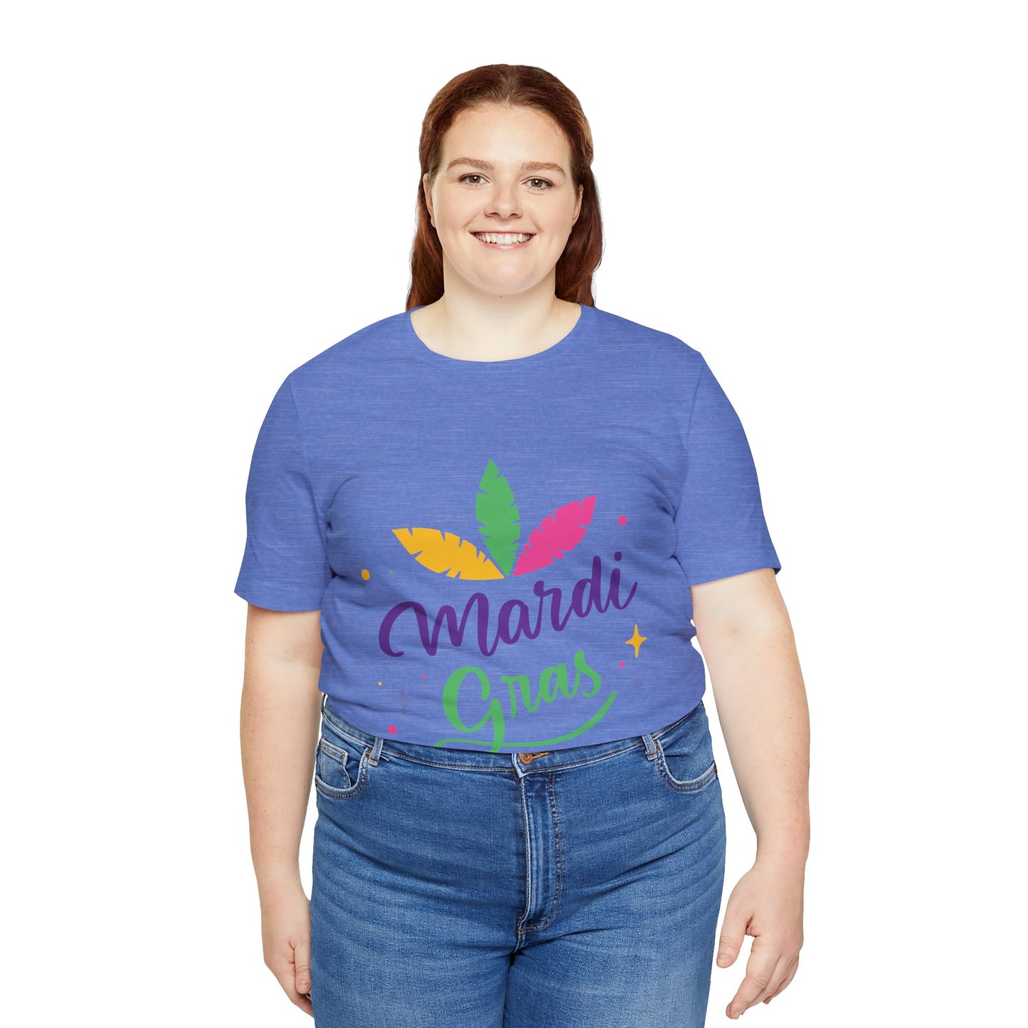 Unisex Cotton Tee Shirt for Mardi Gras