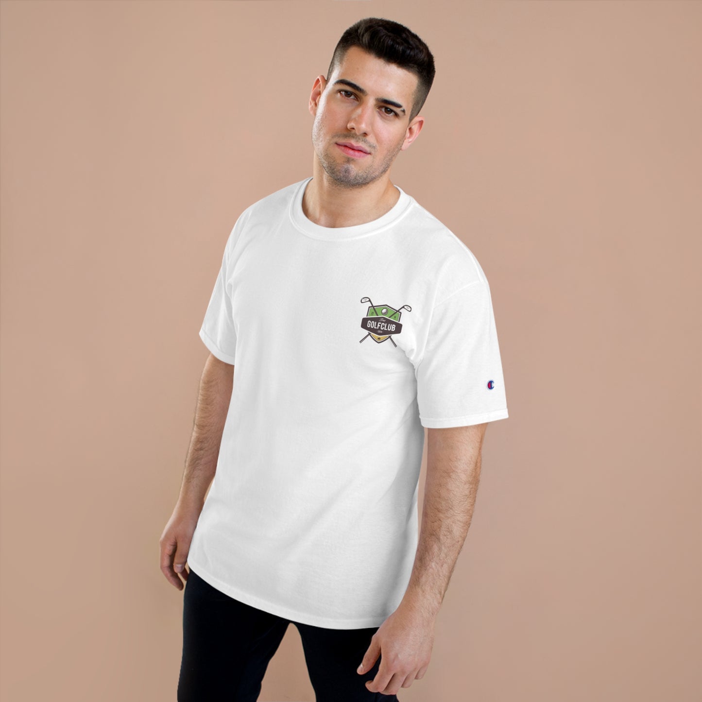 Champion Unisex-T-Shirt mit Sportlogo