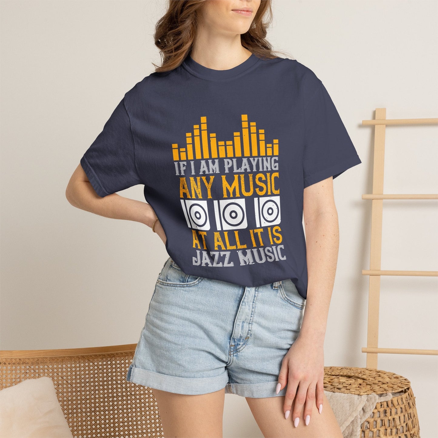 Music Graphic Design Unisex Cotton T-shirt m17
