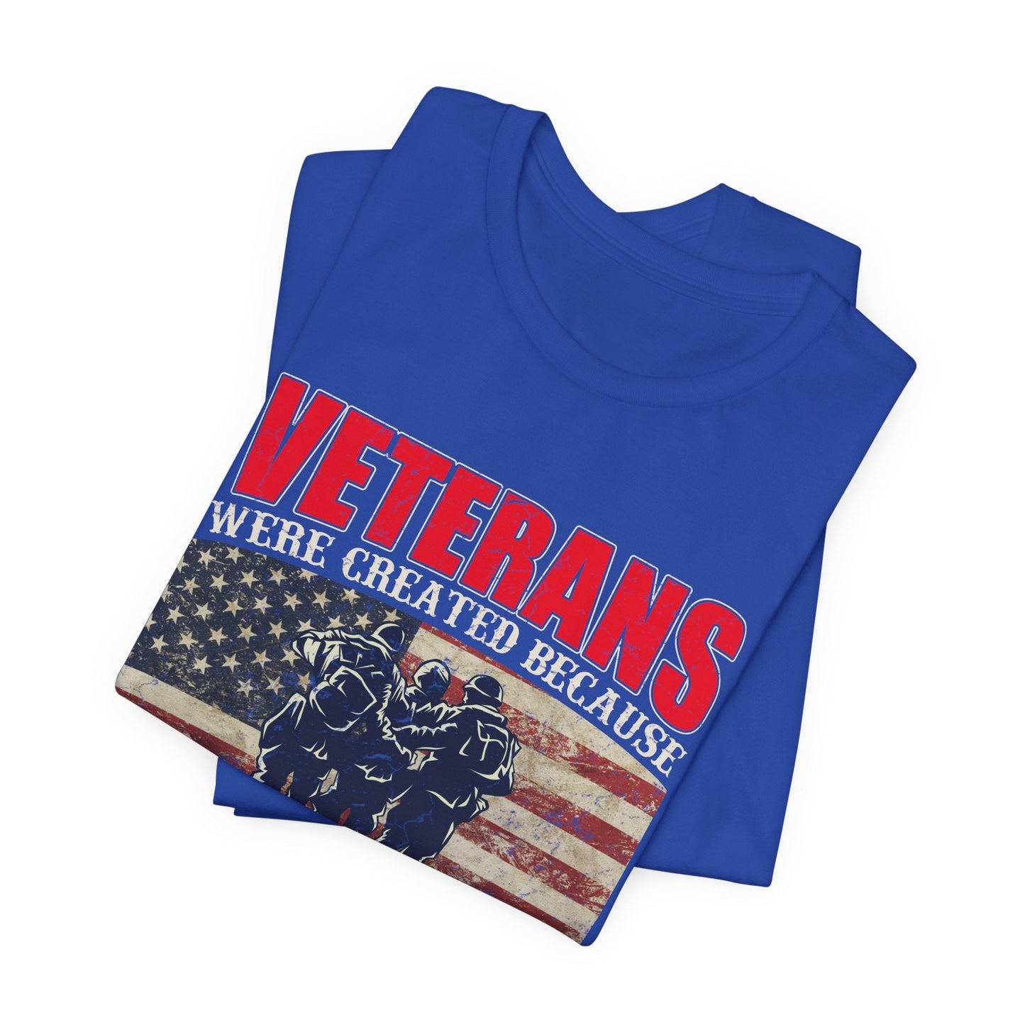 Army Veteran Patriotic Graphic Design Unisex Cotton T-Shirt v41