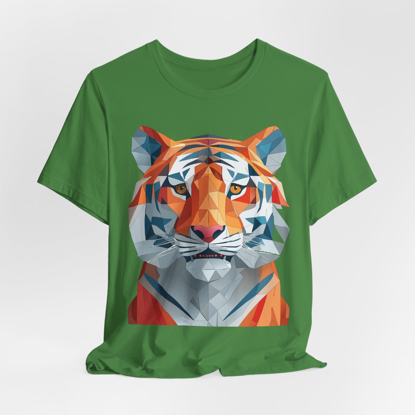 Unisex Animal Shirt With Art Design And Wildlife Theme Short Sleeve Tee For Everyday Wear