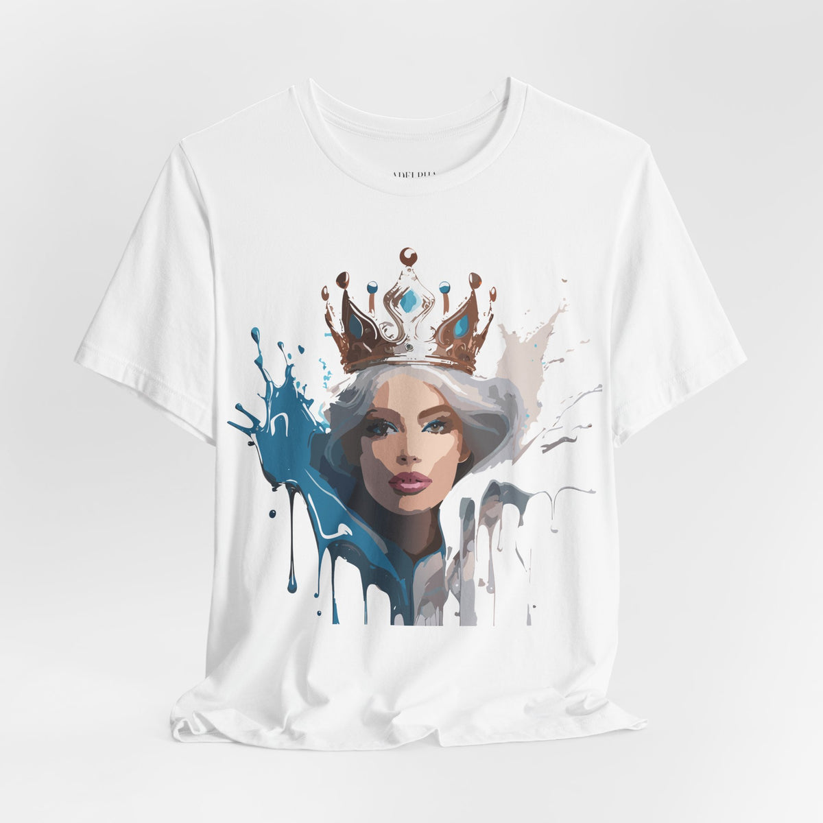 Queen Graphic Unisex Cotton Bella+Canvas Tee with Art Design m181