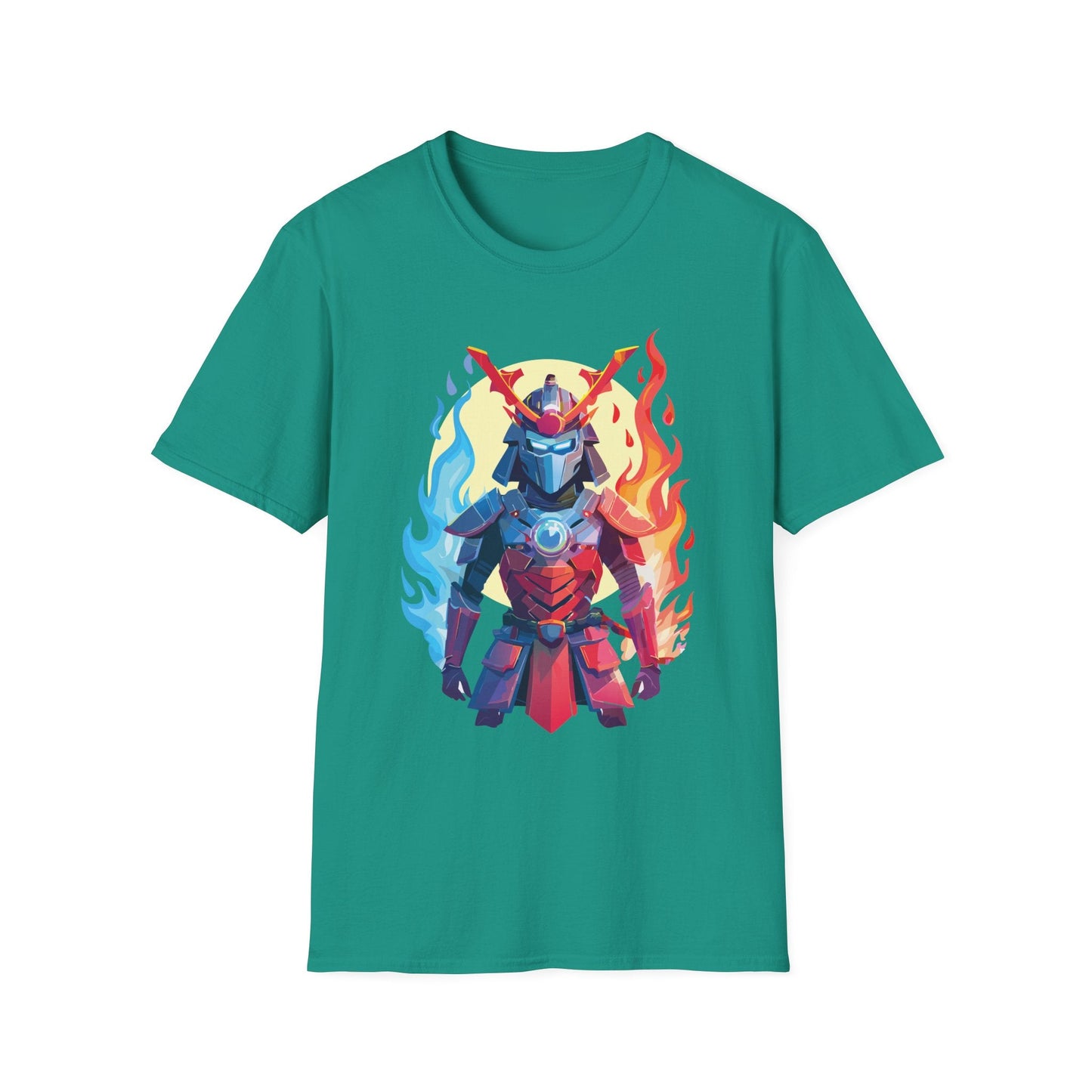 Samurai Shirt Unisex T Shirt Softstyle Ring Spun Cotton Gildan 64000 100 Percent Cotton Tee