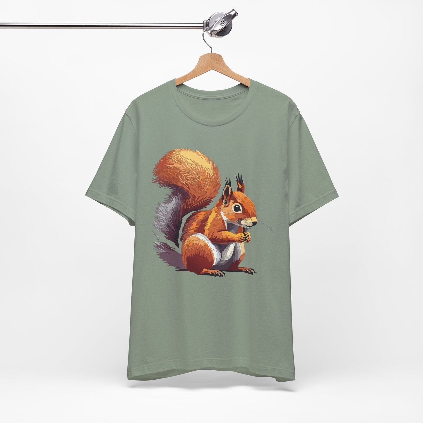 Unisex Animal Shirt Art Design Tee Shirt With Wild Animals Gildan Softstyle 64000 Cotton